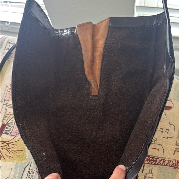 Clarks Mullin Spice Knee-High brown leather riding Boots - Picture 10 of 13